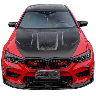 Otomobil Parçaları BMW M5 F90 M5 F90 için Karbon Fiber Bodies Kit Karbon Fiber Ön Kürek Diffuser Spoiler Side Skirt Hood Body Kit