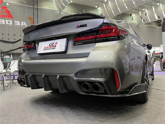 Otomobil Parçaları BMW M5 F90 M5 F90 için Karbon Fiber Bodies Kit Karbon Fiber Ön Kürek Diffuser Spoiler Side Skirt Hood Body Kit