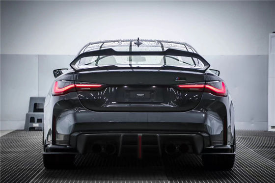 BMW 4 Serisi M4 G22 G82 G82 G22 G22 Karbon Fiber Tail Spoiler Body Kit için Karbon Fiber Spoiler