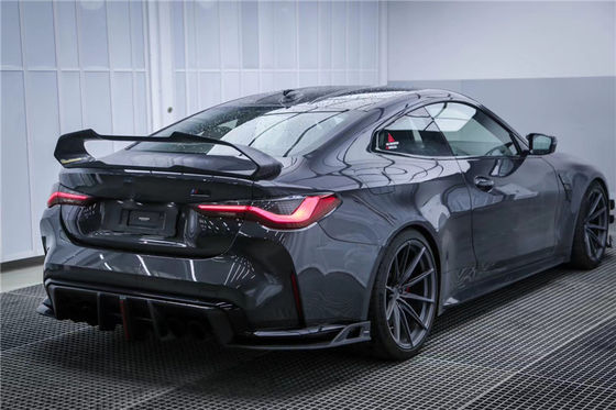 BMW 4 Serisi M4 G22 G82 G82 G22 G22 Karbon Fiber Tail Spoiler Body Kit için Karbon Fiber Spoiler