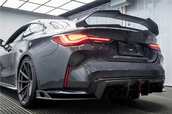 BMW 4 Serisi M4 G22 G82 G82 G22 G22 Karbon Fiber Tail Spoiler Body Kit için Karbon Fiber Spoiler