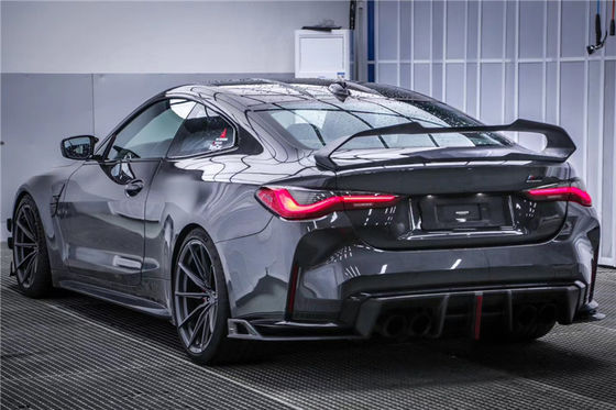BMW 4 Serisi M4 G22 G82 G82 G22 G22 Karbon Fiber Tail Spoiler Body Kit için Karbon Fiber Spoiler