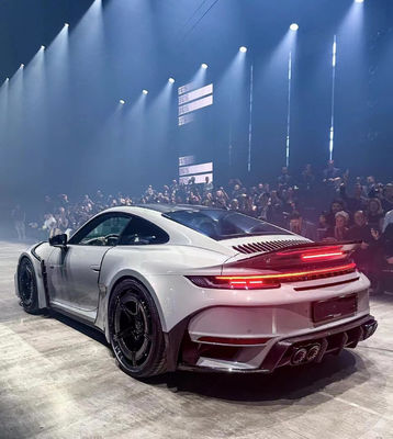 Porsche 992 Karbon Fiber Spoiler 992 Geliştirilmiş BS Tarzı Karbon Fiber Spoiler Tail Fin