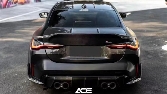 için BMW M3 M4 Karbon fiber arka kapağı M3 M4 CSL tarzı kuru karbon fiber gövde kapağı arka arka kapağı