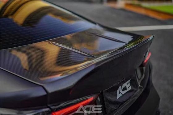 için BMW M3 M4 Karbon fiber arka kapağı M3 M4 CSL tarzı kuru karbon fiber gövde kapağı arka arka kapağı