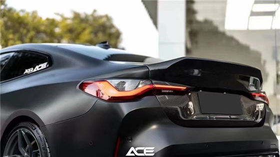 için BMW M3 M4 Karbon fiber arka kapağı M3 M4 CSL tarzı kuru karbon fiber gövde kapağı arka arka kapağı