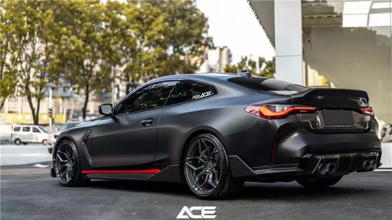 için BMW M3 M4 Karbon fiber arka kapağı M3 M4 CSL tarzı kuru karbon fiber gövde kapağı arka arka kapağı