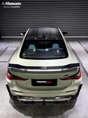 BMW G80 G82 M3 M4 Karbon Fiber Spoiler G80 G82 M3 M4 Darwin Stili Geliştirilmiş Karbon Fiber Tail Spoiler