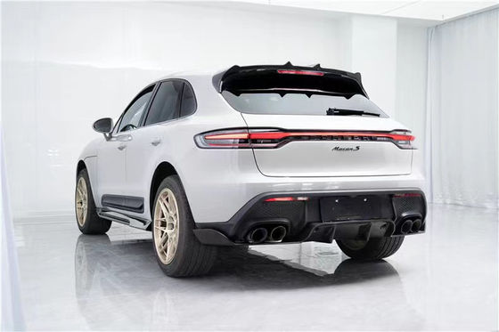 Mancan Porsche Body Kit Özel Renkli Ön Dudak Diffüzörü 2022+