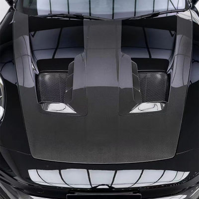 Mavi Porsche Body Kit 992 GT3RS Tarzı Kuru Karbon Fiber Kapüşon