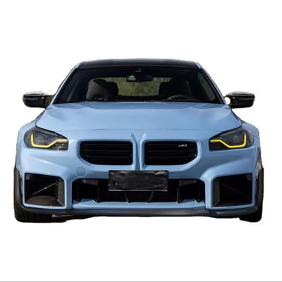BMW M2 G87 Karbon Fiber Body Kit M2 G87 Yükseltilmiş MP Stili Karbon Fiber Front Lip Diffuser Spoiler Body Kit