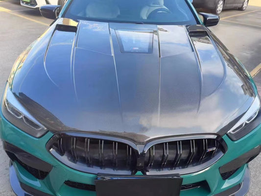 BMW 8 Serisi M8 Karbon Fiber Hood için G14 G15 G16 M8 Karbon Fiber Hood Body Kit