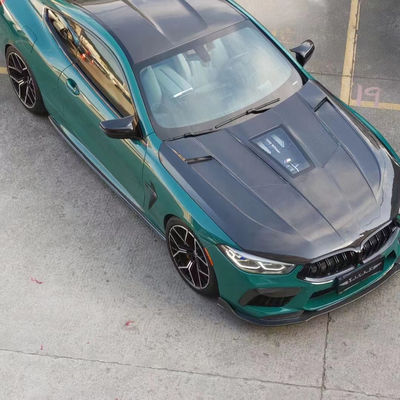 BMW 8 Serisi M8 Karbon Fiber Hood için G14 G15 G16 M8 Karbon Fiber Hood Body Kit