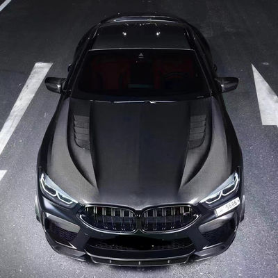 BMW 8 Serisi M8 Karbon Fiber Hood için G14 G15 G16 M8 Karbon Fiber Hood Body Kit