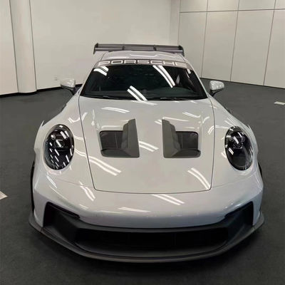 992 Porsche Body Kit GT3RS Ön ve arka tampon spoilerleri kaputanın yan tarafı
