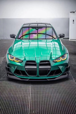 BMW G80 G82 M3 M4 Karbon Fiber Body Kit G80 G82 M3 M4 Gelişmiş AE Stili Ön Dudak Diffuser Spoiler Side Skirt Body Kit