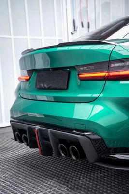 BMW G80 G82 M3 M4 Karbon Fiber Body Kit G80 G82 M3 M4 Gelişmiş AE Stili Ön Dudak Diffuser Spoiler Side Skirt Body Kit