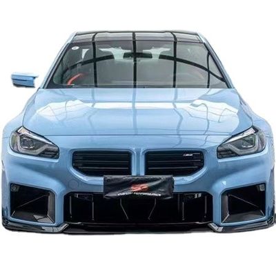 BMW M2 G87 Karbon Fiber Bodies Kit M2 G87 Upgraded AE Style Karbon Fiber Front Lip Diffuser Spoiler Body Kit
