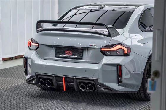 BMW M2 G87 Karbon Fiber Bodies Kit M2 G87 Upgraded AE Style Karbon Fiber Front Lip Diffuser Spoiler Body Kit