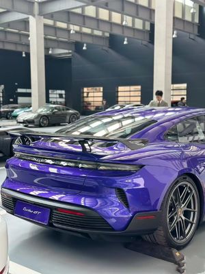 Taycan Porsche Body Kit Taycan Wch Stili Karbon Fiber Spoiler Wing