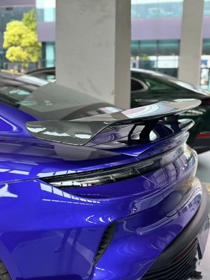 Taycan Porsche Body Kit Taycan Wch Stili Karbon Fiber Spoiler Wing