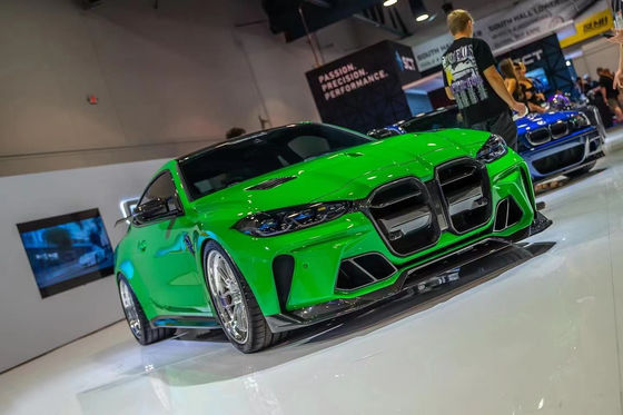 BMW M3 M4 Karbon Fiber Body Kit G80 G82M3 M4 Güncellenmiş VORS Stili Karbon Fiber Ön Tampon