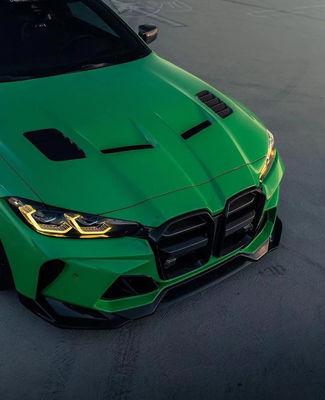 BMW M3 M4 Karbon Fiber Body Kit G80 G82M3 M4 Güncellenmiş VORS Stili Karbon Fiber Ön Tampon