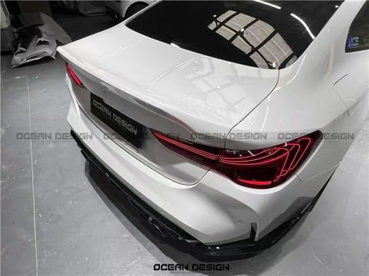 BMW G87 M2 Karbon Fiber Arka Bagaj Kapağı için G87 M2 CSL tarzı yükseltilmiş Karbon Fiber Arka Kapağı ve Bagaj Kapağı Kapak