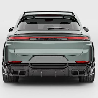 2018 - 2024 Porsche Cayenne Body Kit TH Style Diffuser Spoiler Hood Araç Tekerleği Kemeri