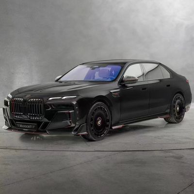 BMW 7 Serisi Karbon Fiber Bodies Kit 7 Serisi Gelişmiş MSY tarzı Karbon Fiber Front Lip Diffuser Spoiler Body Kit