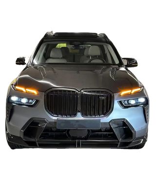BMW X7 Karbon Fiber Hood için X7 LD tarzı yükseltilmiş Karbon Fiber Hood Motor Cover Body Kit