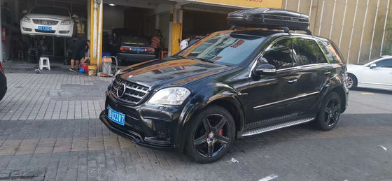 WALD Style Mercedes W164 ML300 ML350 ML400 ML500 ML63 için geniş vücut kıyafeti Ön ve arka tampon yan etekler