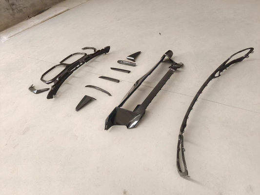 BMW X7 Karbon Fiber Body Kit için X7 OEM Stili Karbon Fiber Ön Dudak Diffuser Büyük Işık Gölge Vücut Kit