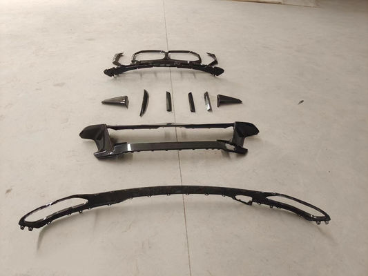 BMW X7 Karbon Fiber Body Kit için X7 OEM Stili Karbon Fiber Ön Dudak Diffuser Büyük Işık Gölge Vücut Kit
