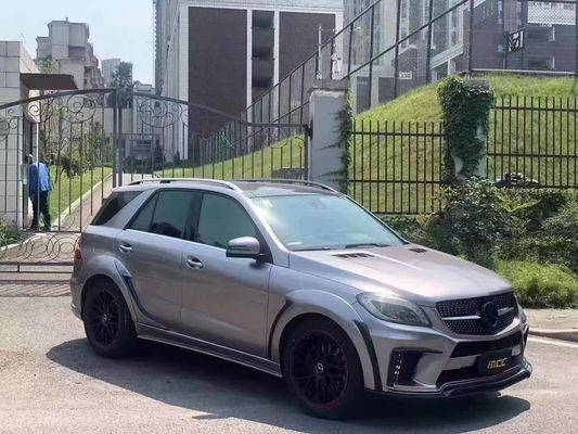 Mercedes W166 ML350 ML400 ML63 için WALD Style Body Kit Ön ve Arka Bumper Wide Bodyki