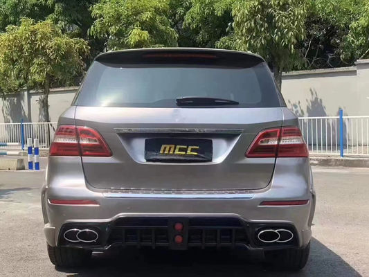 Mercedes W166 ML350 ML400 ML63 için WALD Style Body Kit Ön ve Arka Bumper Wide Bodyki
