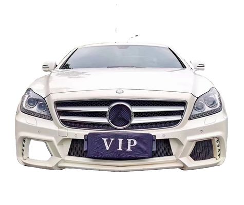 Mercedes W218 CLS300 CLS350 CLS500 için WALD Style Body Kit Ön ve arka tampon yan etekler