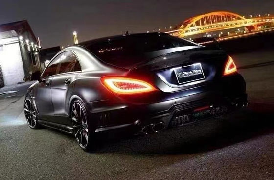 Mercedes W218 CLS300 CLS350 CLS500 için WALD Style Body Kit Ön ve arka tampon yan etekler