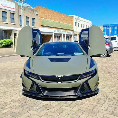 BMW I8 Karbon Fiber Body Kit için I8 Karbon Fiber Front Lip Diffuser Spoiler Side Skirt