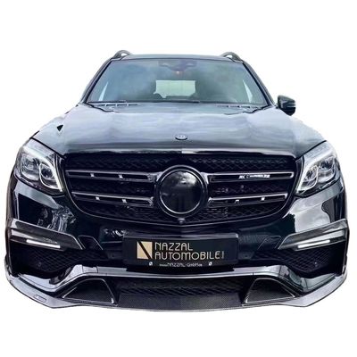 GLS63 320 400 450 500 X166 GLS63 Karbon Fiber Body Kit Ön Kürek Arka Diffuser