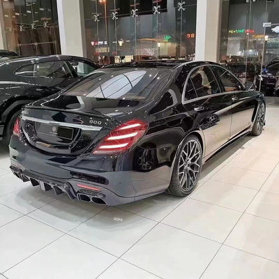 BRASS Tyle Mercedes-Benz W222 AMG S63 S65 S63 S65 Karbon Fiber Body Kit için Ön Kürek Arka Diffuser