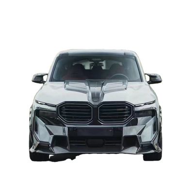 XM BMW Body Kit MSY Stili Karbon Elyafı Ön Tampon Havalandırma Kaputu Geniş Vücut Kit