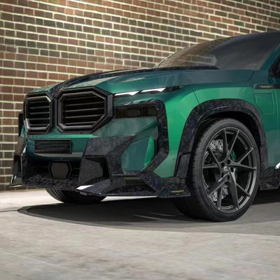 XM BMW Body Kit MSY Stili Karbon Elyafı Ön Tampon Havalandırma Kaputu Geniş Vücut Kit