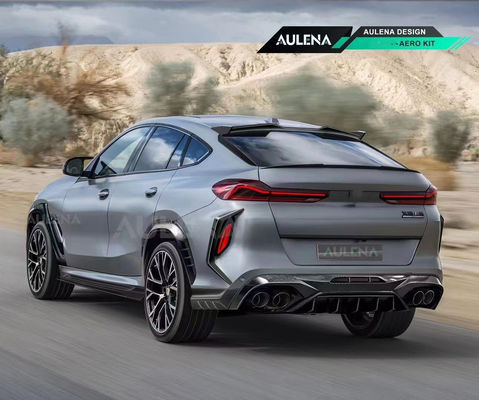 SUV Bmw X6 Bodies Kit Karbon Fiber X6M Ön Tampon Dudak Kırıcı