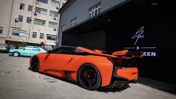 I8 BMW Body Kit Car 2018 - 2019 Karbon Fiber Spoiler Front Bumper Spoiler Wing