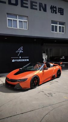 I8 BMW Body Kit Car 2018 - 2019 Karbon Fiber Spoiler Front Bumper Spoiler Wing