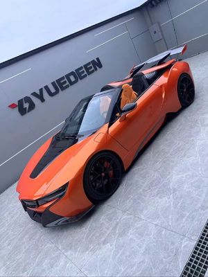 I8 BMW Body Kit Car 2018 - 2019 Karbon Fiber Spoiler Front Bumper Spoiler Wing