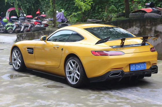 Mercedes AMG GT Karbon Fiber Bodies Kit için AMG GT Karbon Fiber Front Lip Diffuser Spoiler
