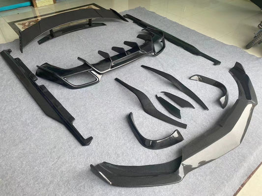 Mercedes AMG GT Karbon Fiber Bodies Kit için AMG GT Karbon Fiber Front Lip Diffuser Spoiler