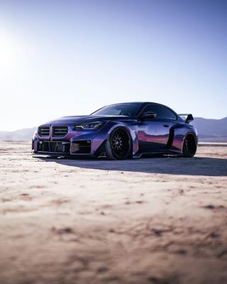 G87 M2 BMW Body Kit AZ Style Wheel Arch Kit Ön Dudak Diffuser Spoiler